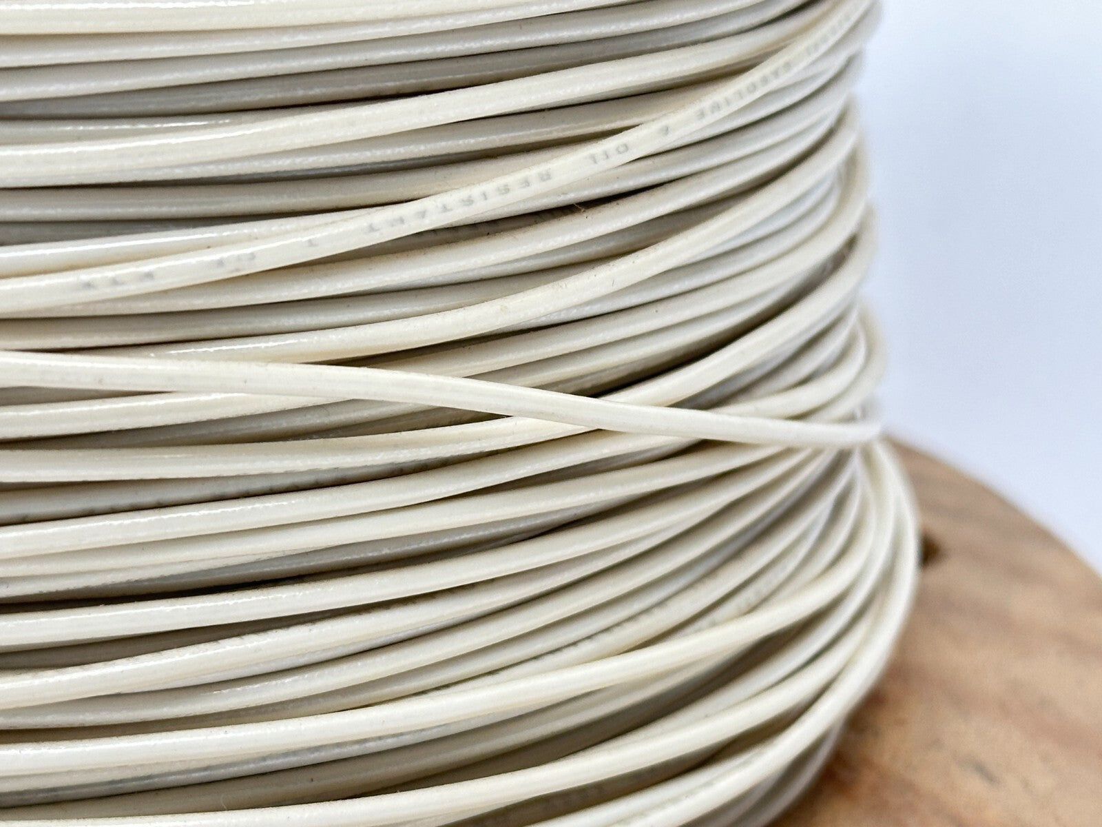 Coleman TFFN-18-STR-WHT Cable Stranded Copper 18AWG 600V 2000ft Spool - Maverick Industrial Sales