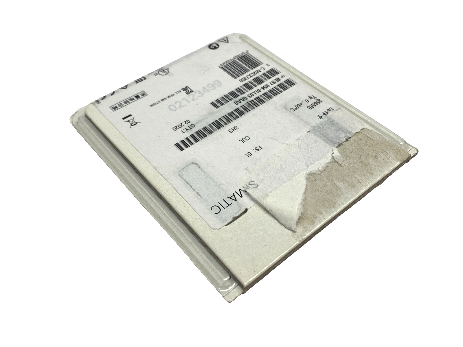 Siemens 6ES7 954-8LL03-0AA0 SIMATIC Memory Card for S7-1x00 CPU 256MB - Maverick Industrial Sales