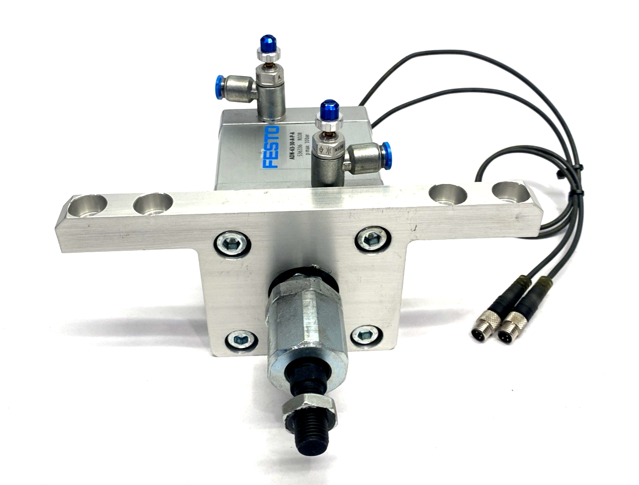 Festo ADN-63-30-A-P-A Pneumatic Cylinder 63mm Bore 30mm Stroke 536336 - Used - Maverick Industrial Sales