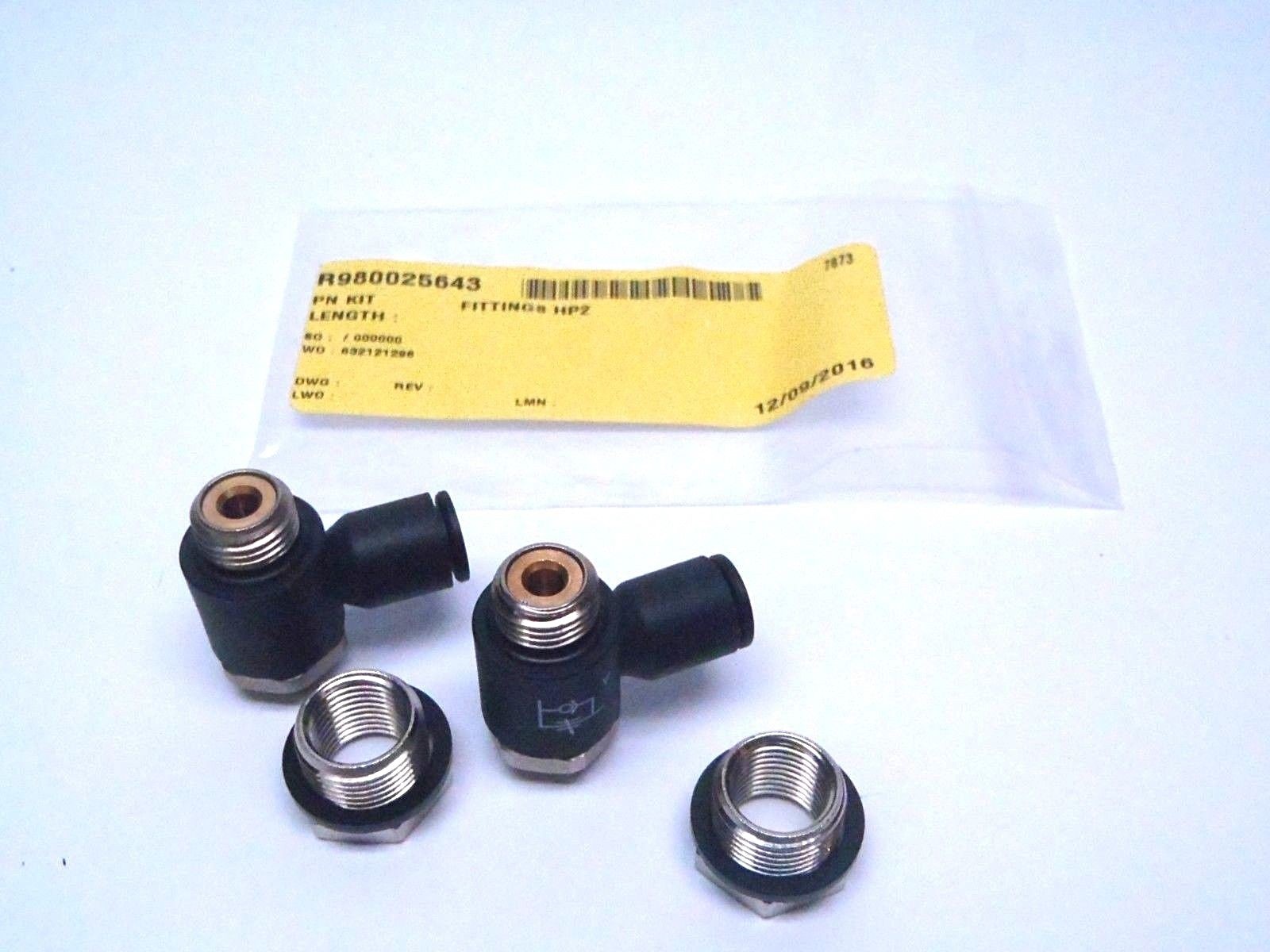 Bosch Rexroth R980025643 HP2 Pneumatic Fitting Kit 632121298 - Maverick Industrial Sales