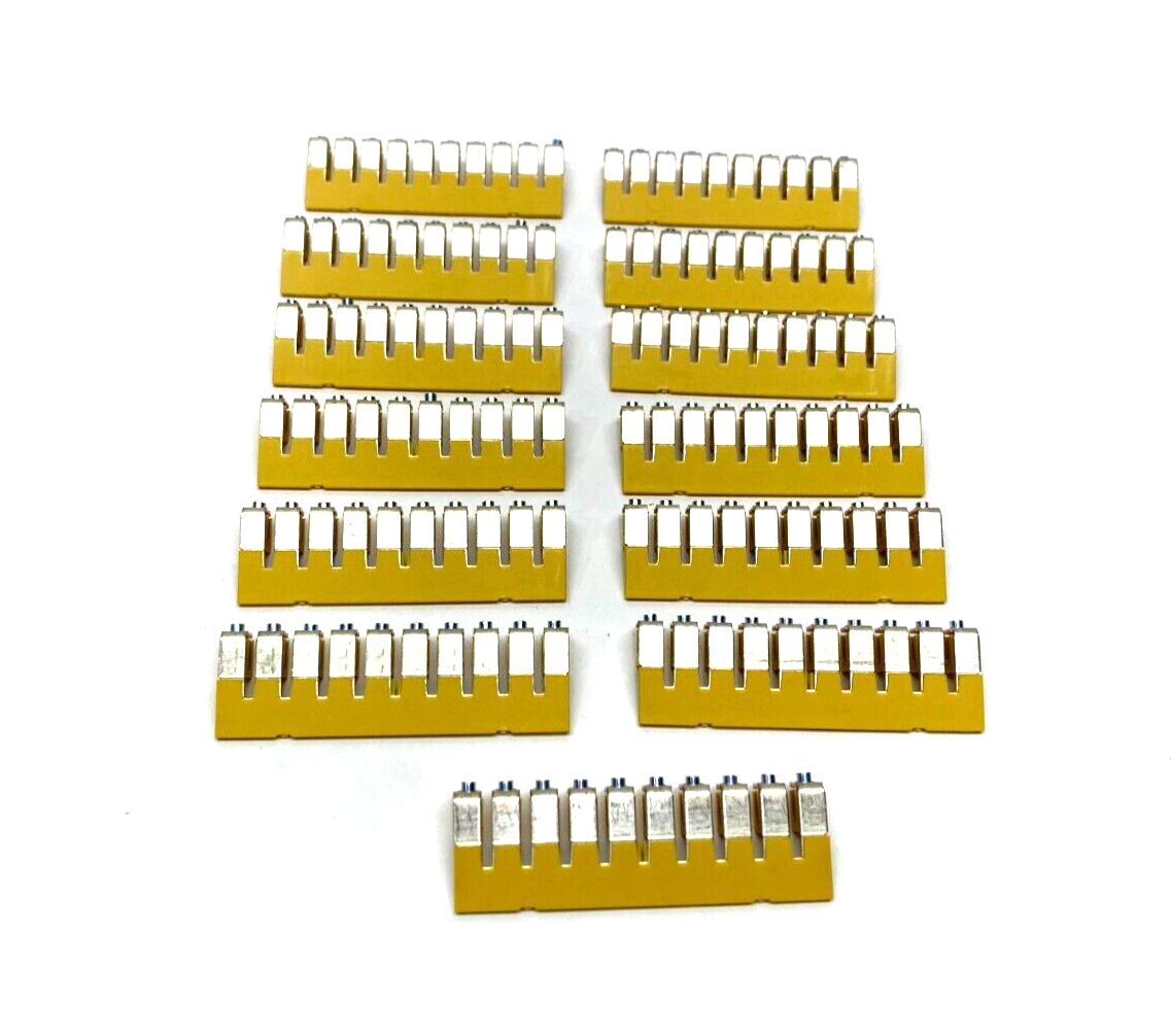 Weidmüller 1052060000 Terminal Block Cross Connector 10-Pole WQV 4/10 BOX OF 13 - Maverick Industrial Sales