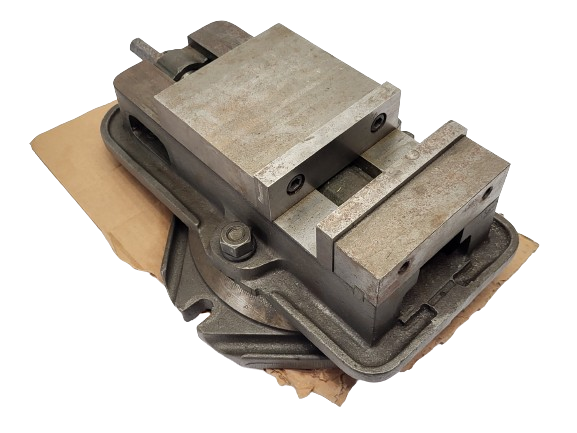 D60-1 | Kurt Anglock Precision Machine Vise & Swivel Base - Used - Maverick Industrial Sales