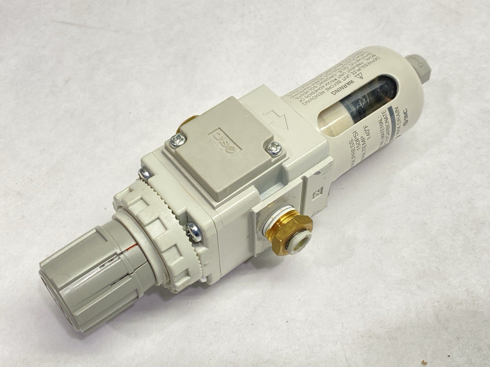 SMC AW20-N02-CZ-B Pneumatic Filter Regulator 7-125PSI - Maverick Industrial Sales