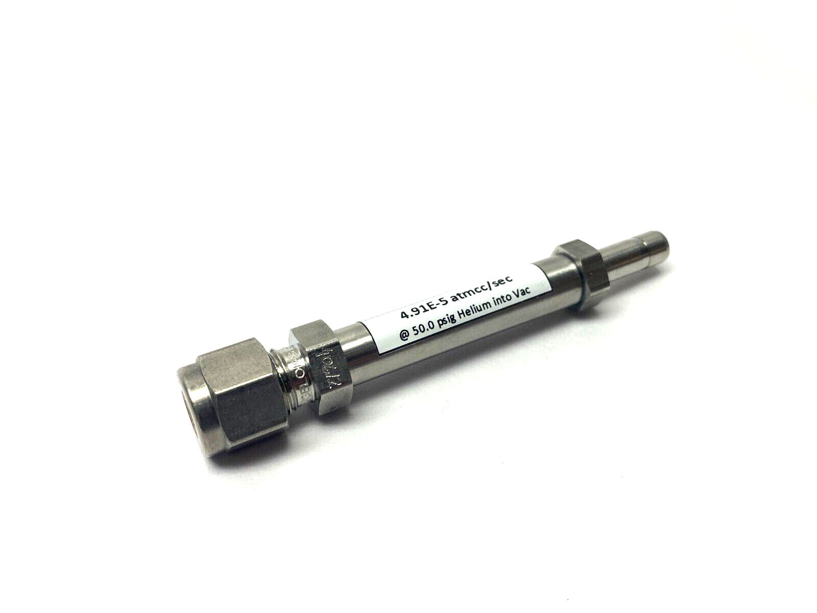 Inficon SPC-2017-G1 Helium Leak Detection Vacuum Jet Nozzle 4.91E-5 atmcc/sec - Maverick Industrial Sales