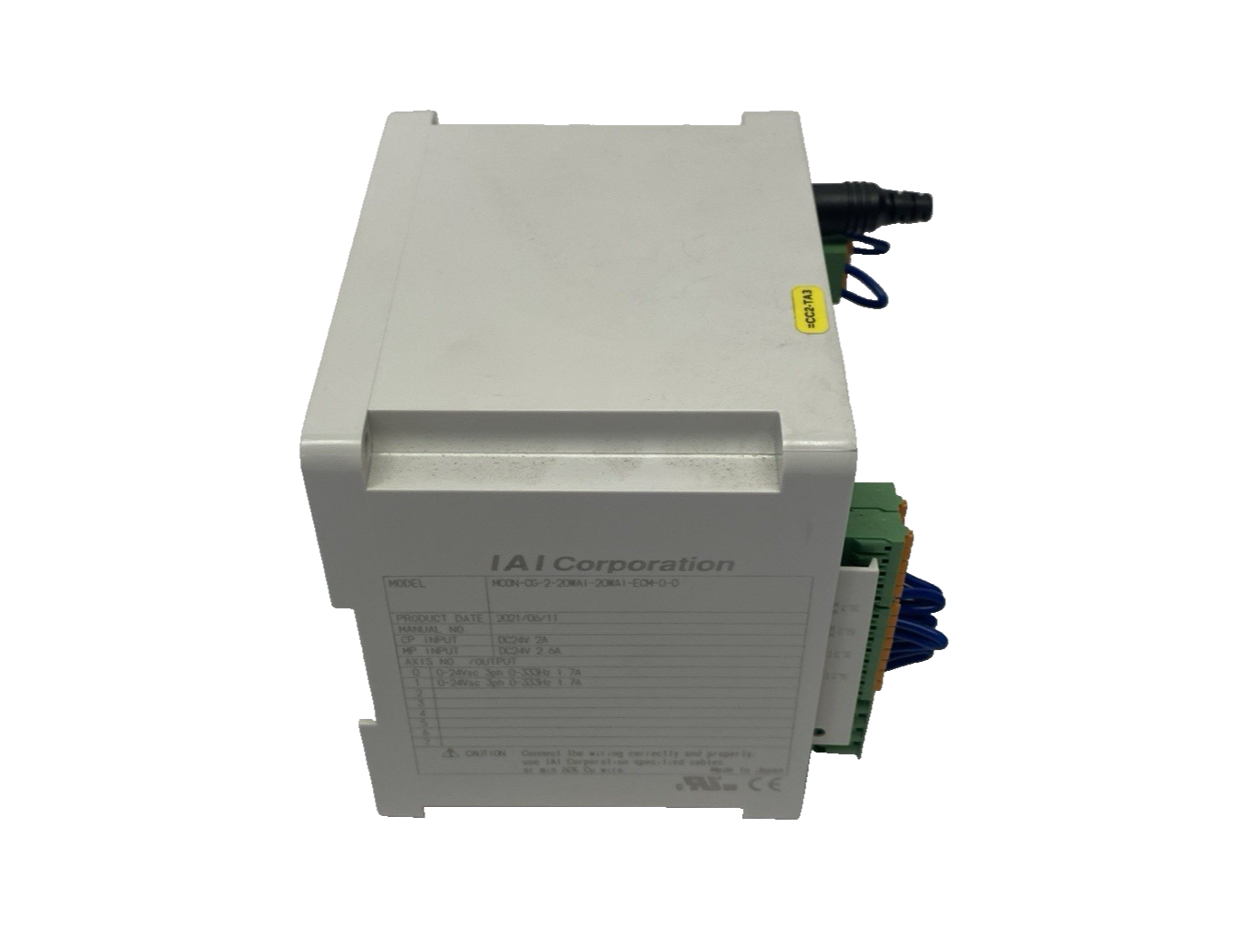 IAI MCON-CG-2-20WAI-20WAI-ECM-0-0 Controller, Motion Type - Maverick Industrial Sales