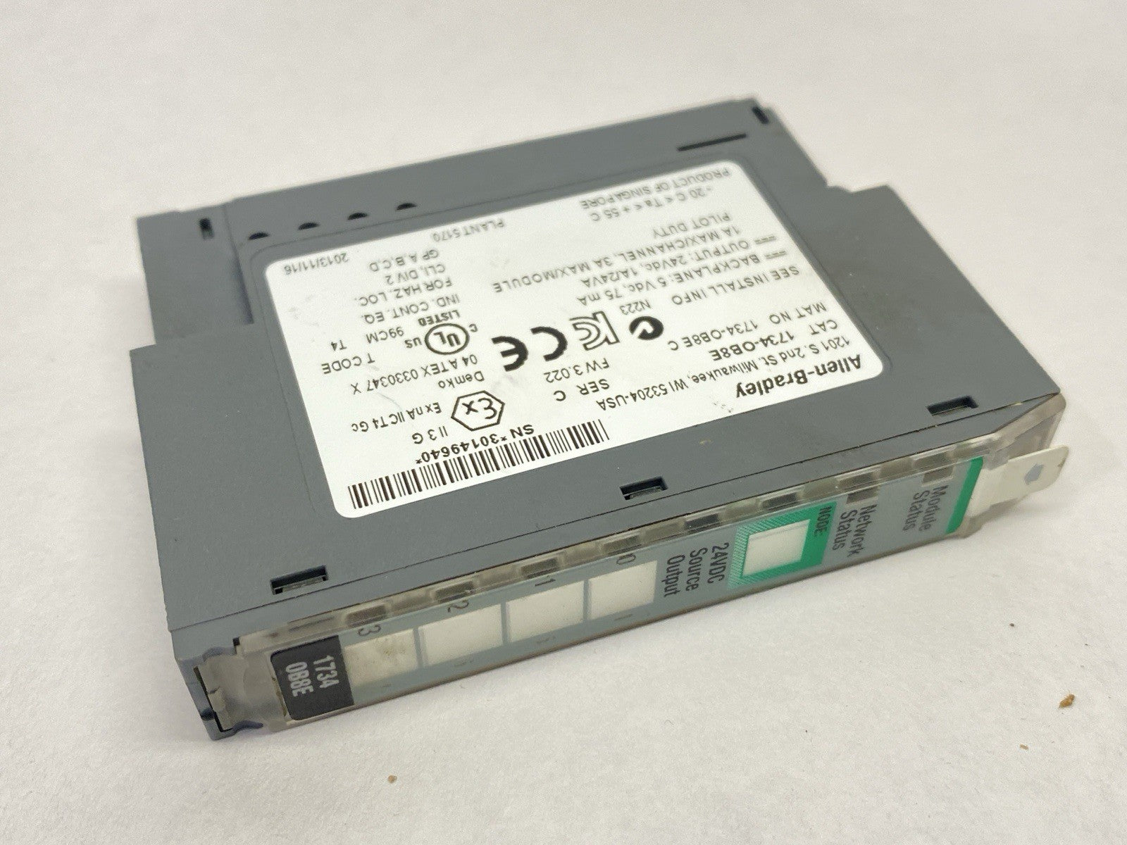 | Allen Bradley 1734-OB8E Ser. C Point I/O Protected Output Module - Used - Maverick Industrial Sales