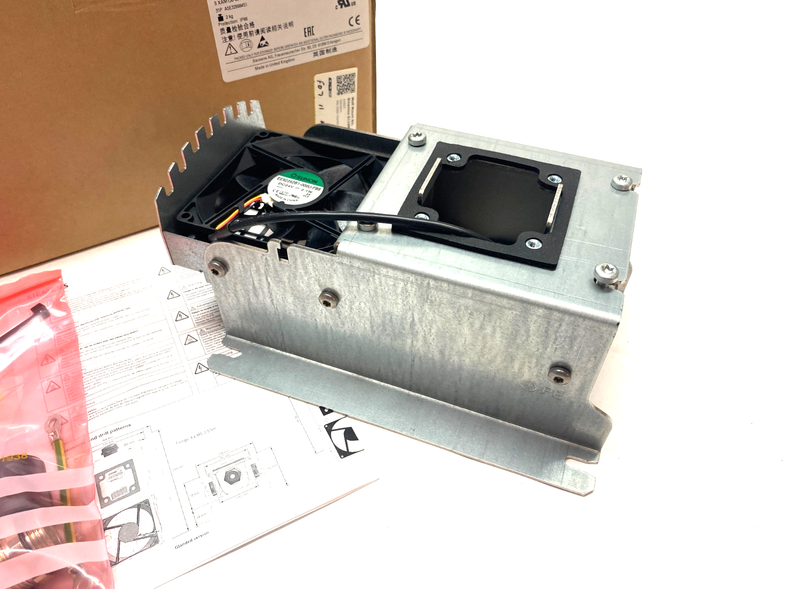 Siemens 6SL3566-1GA00-0GA0 SINAMICS G110M Wall Mount Kit - Maverick Industrial Sales
