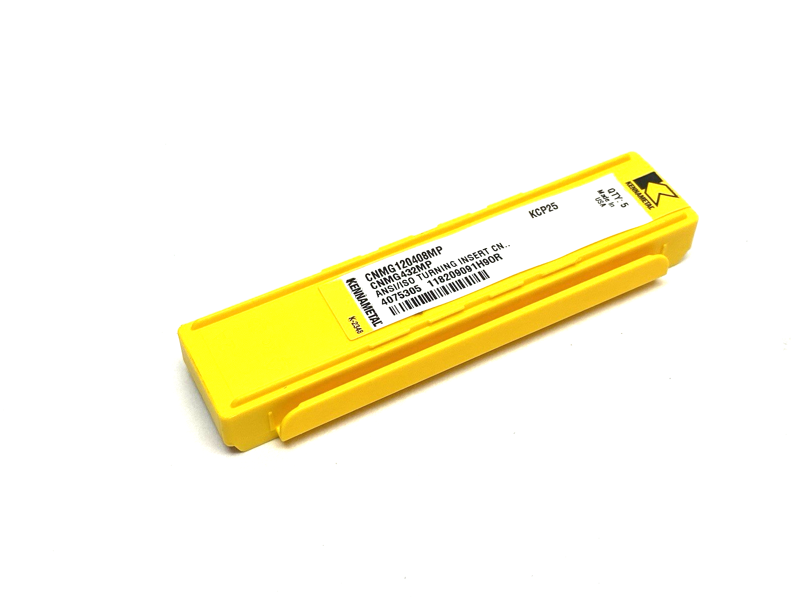 4075305 | Kennametal Kenloc™ Negative Insert CNMG120408MP PKG OF 5 - New - Maverick Industrial Sales