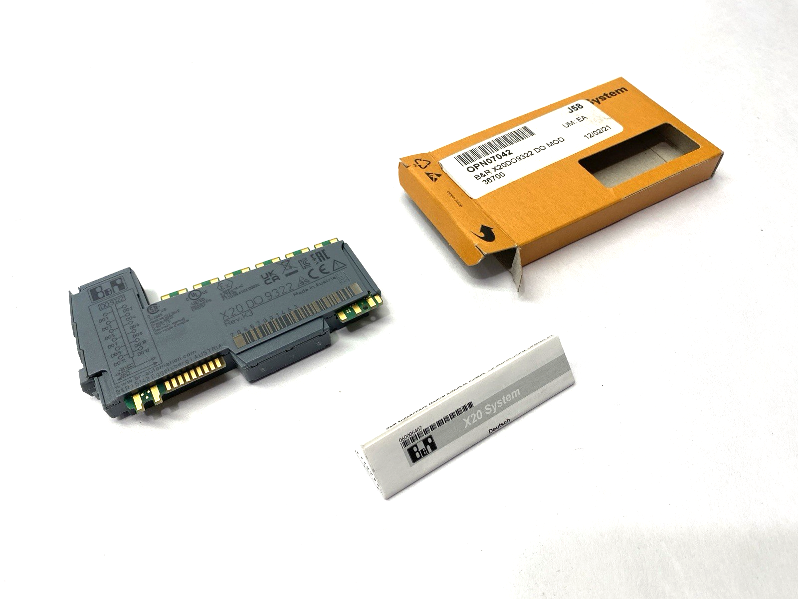 X20DO9322 | B&R Automation Rev. K3 Digital Output Module 12-Digital Outputs - New – Open box - Maverick Industrial Sales