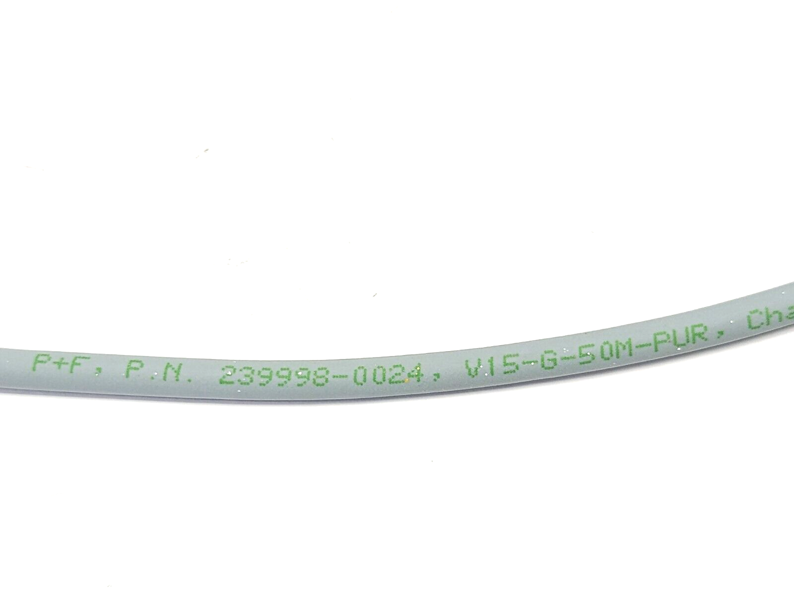 Pepperl+Fuchs V15-G-50M-PUR Female Cordset, M12 5-Pin To Leads 50m 239998-0024 - Maverick Industrial Sales