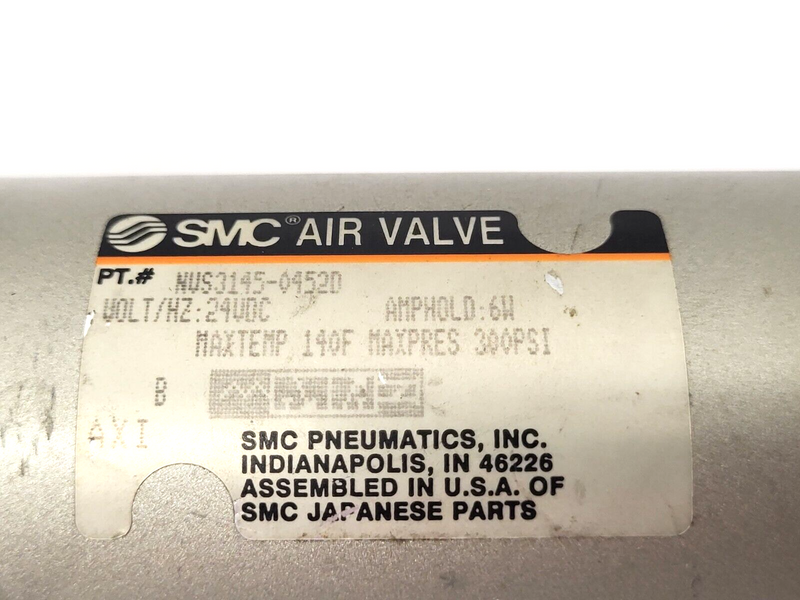 SMC NVS3145-04520 Pneumatic Air Valve - Maverick Industrial Sales