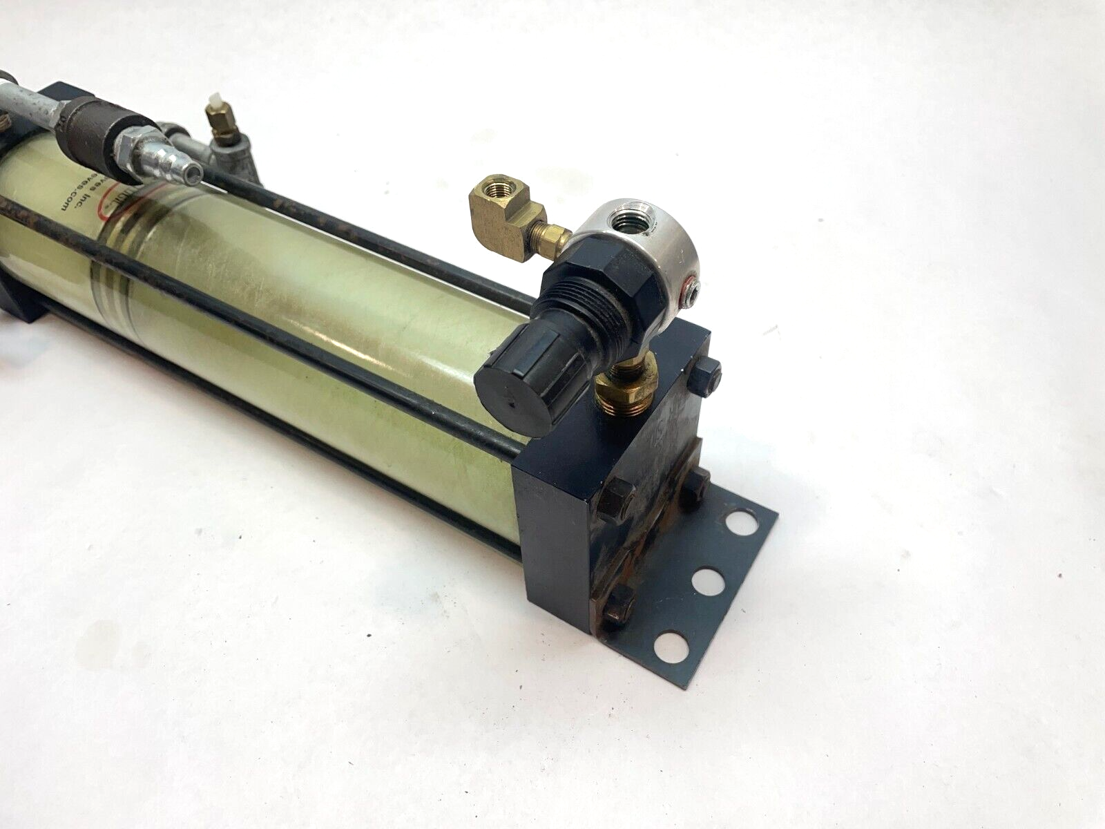 Lube Logic GRRM1460 Pneumatic Grease Dispenser, GP Reeves, 16"L x 3-1/2" DIA - Maverick Industrial Sales