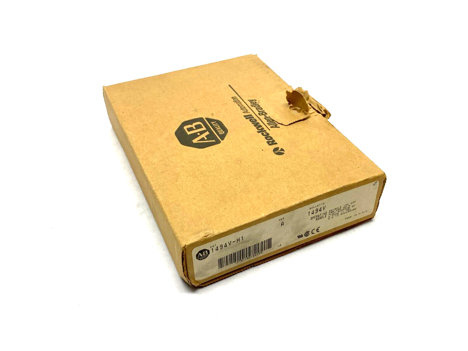 Allen Bradley 1494V-H1 Ser. A Operating Disconnect Handle Metal Gray - Maverick Industrial Sales