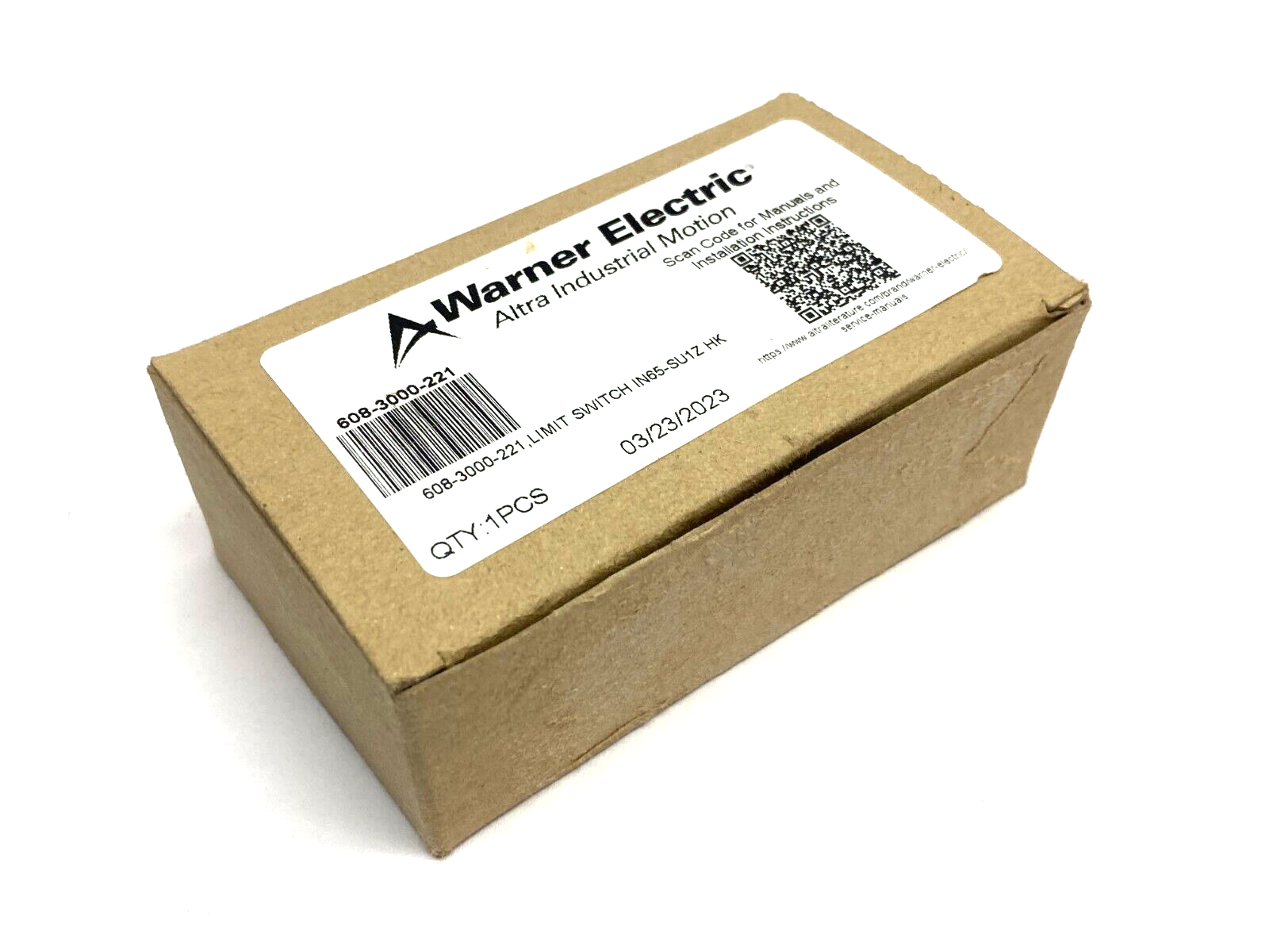 Warner Bernstein 608-3000-221 Roller Limit Switch 240V IN65-SU1Z HK - Maverick Industrial Sales