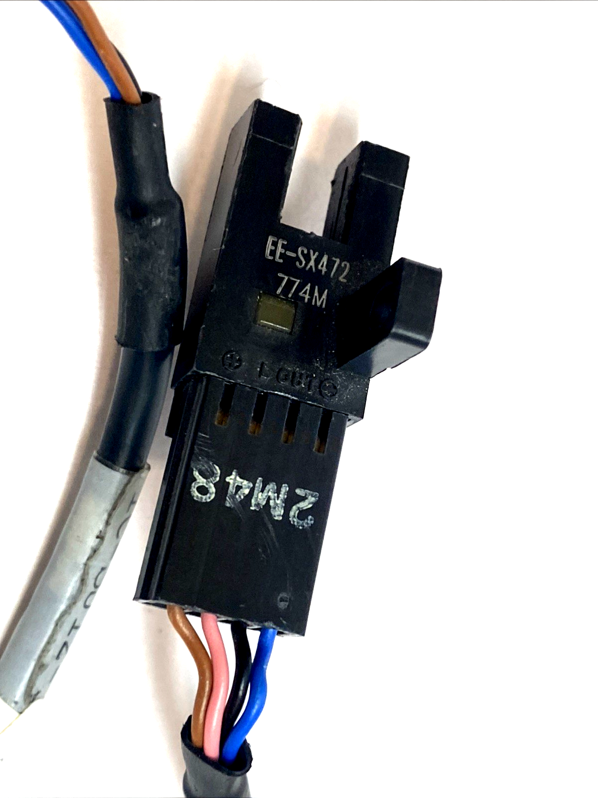 | Omron EE-SX472 Slot Photo Interrupter 5mm NPN Light-ON 5–24VDC 100mA - Used - Maverick Industrial Sales