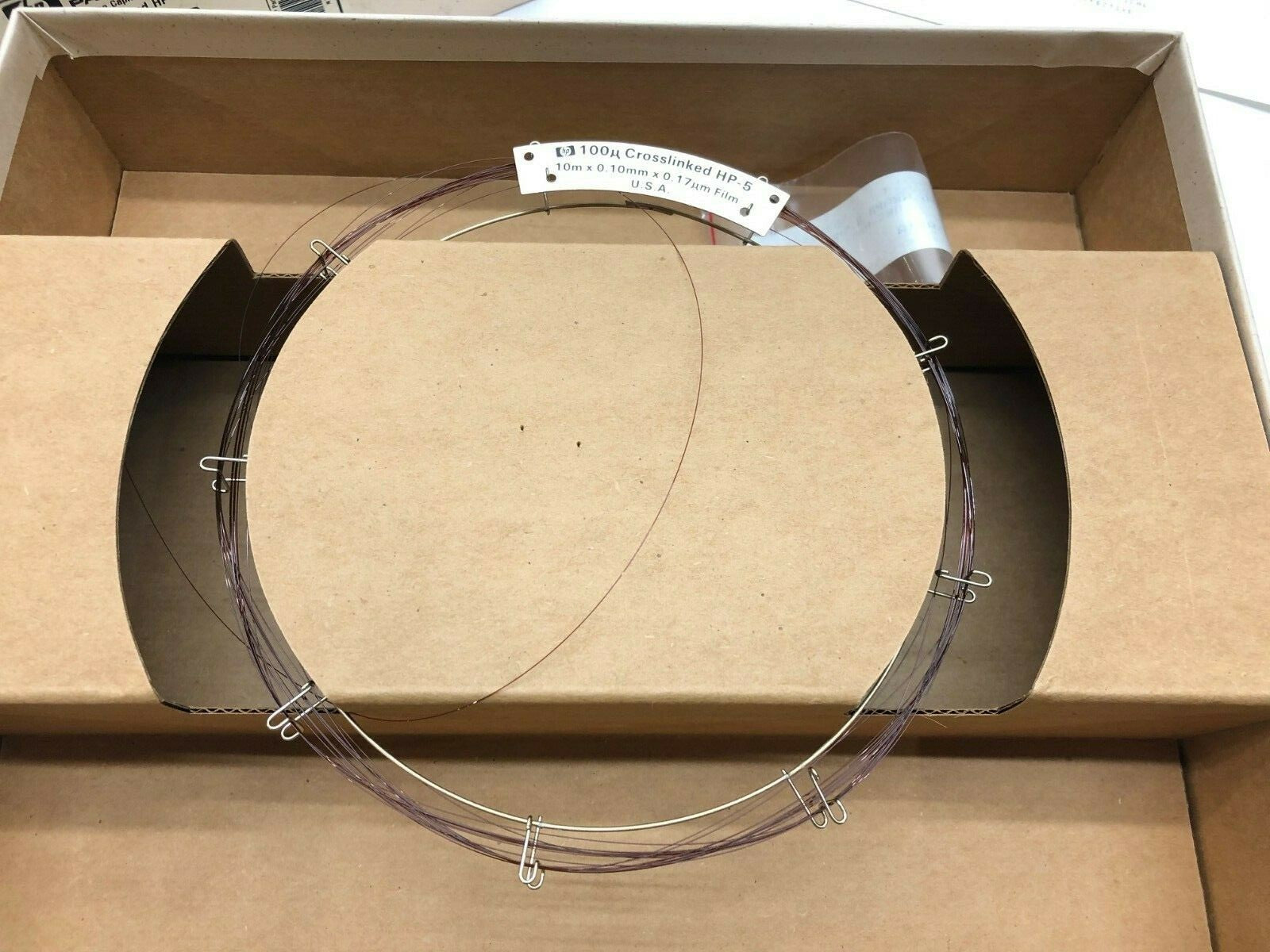 19091S-002 | Hewlett Packard HP Special Performance Capillary Column, 100U, HP-5 - New – Open box - Maverick Industrial Sales