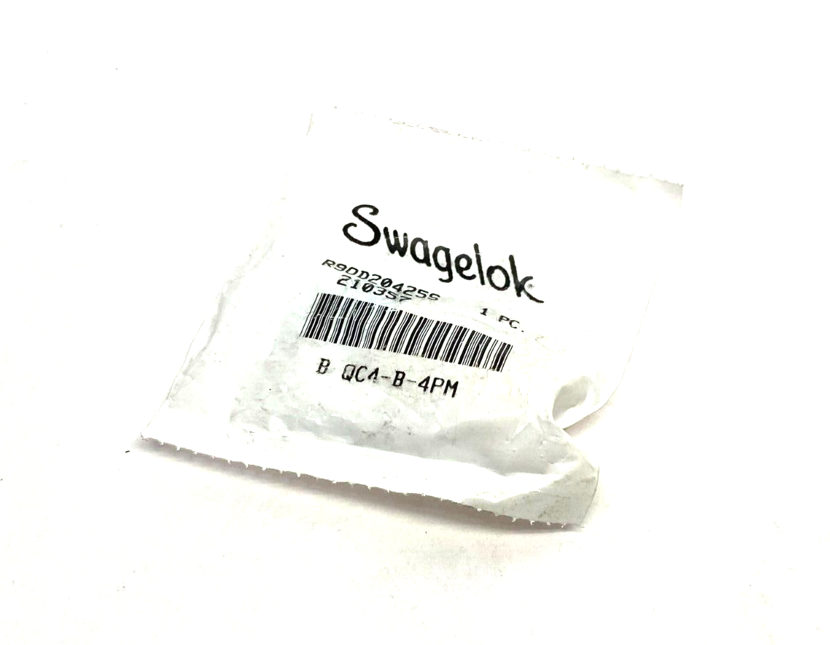 Swagelok B-QC4-B-4PM Brass Instrumentation Quick Connect Body - Maverick Industrial Sales