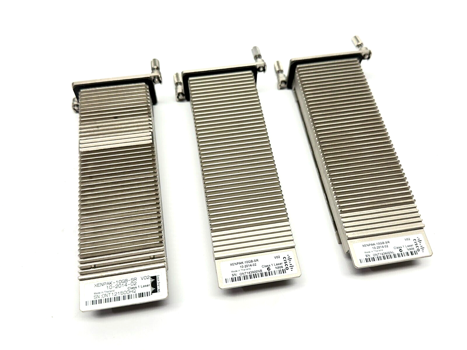 Cisco XENPAK-10GB-SR 10-2014-02 Fiber Transceiver 10km 10Gbe LOT OF 3 - Maverick Industrial Sales