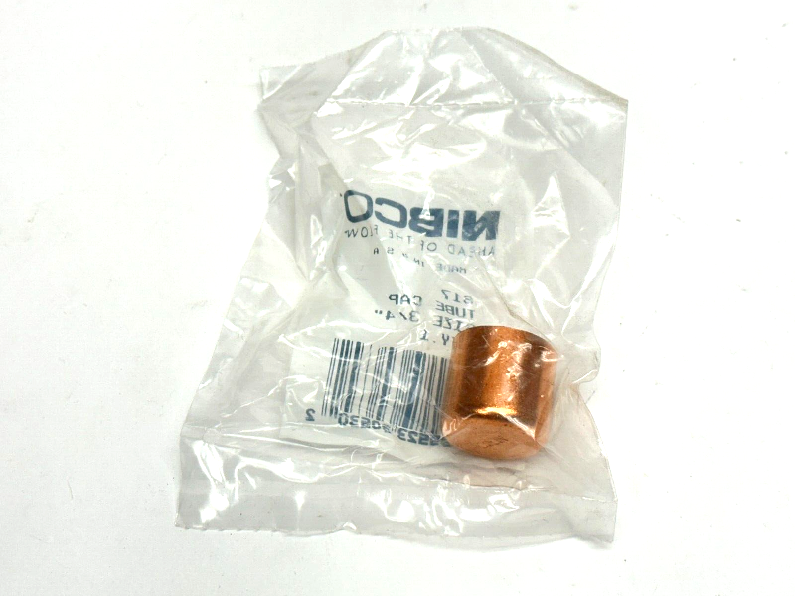 Nibco 617 3/4 Tube Cap 3/4" Copper - Maverick Industrial Sales