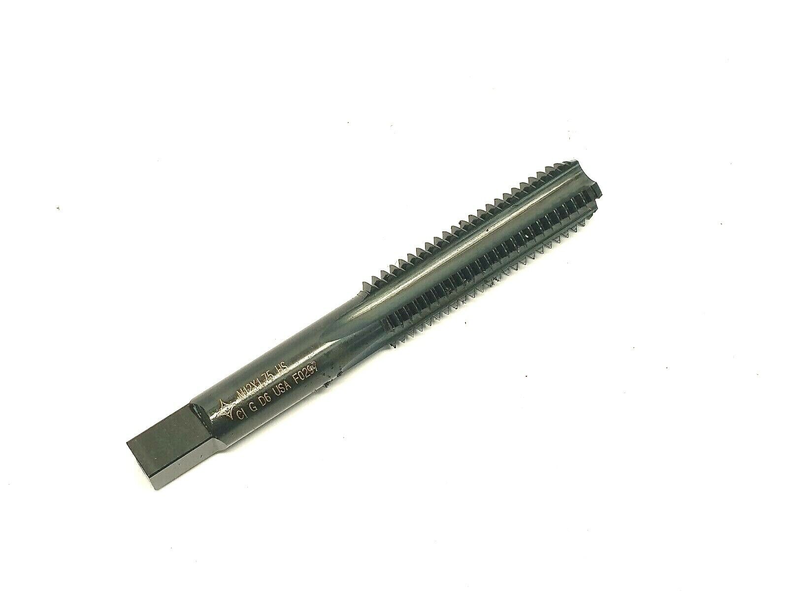 Cleveland M12x1.75 D6 Bottoming 4-Flute Hand Tap For Cast Iron 3T 1003 PACK OF 5 - Maverick Industrial Sales