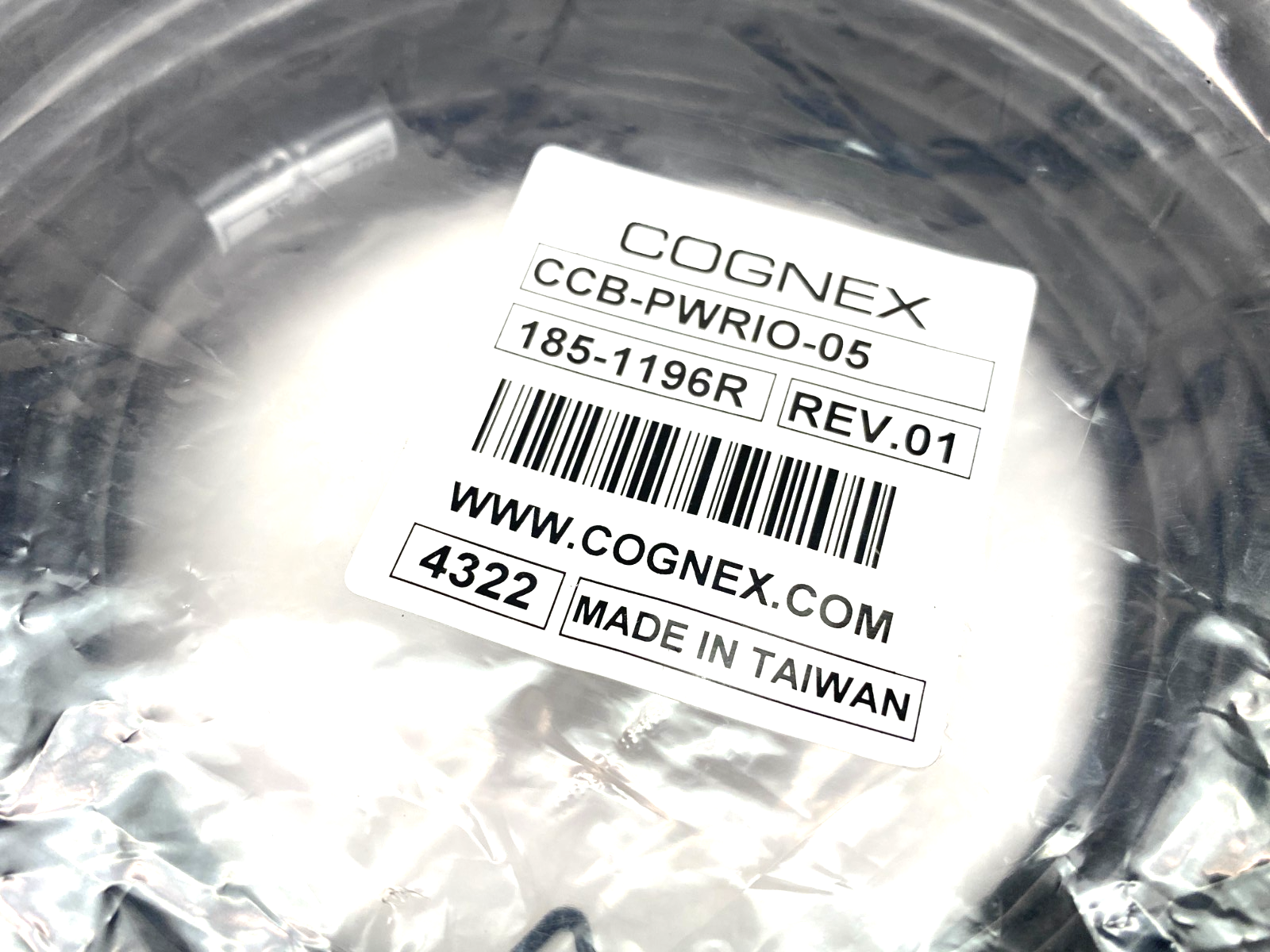 CCB-PWRIO-05 | Cognex Power and I/O Breakout Cable 185-1196R - New - Maverick Industrial Sales