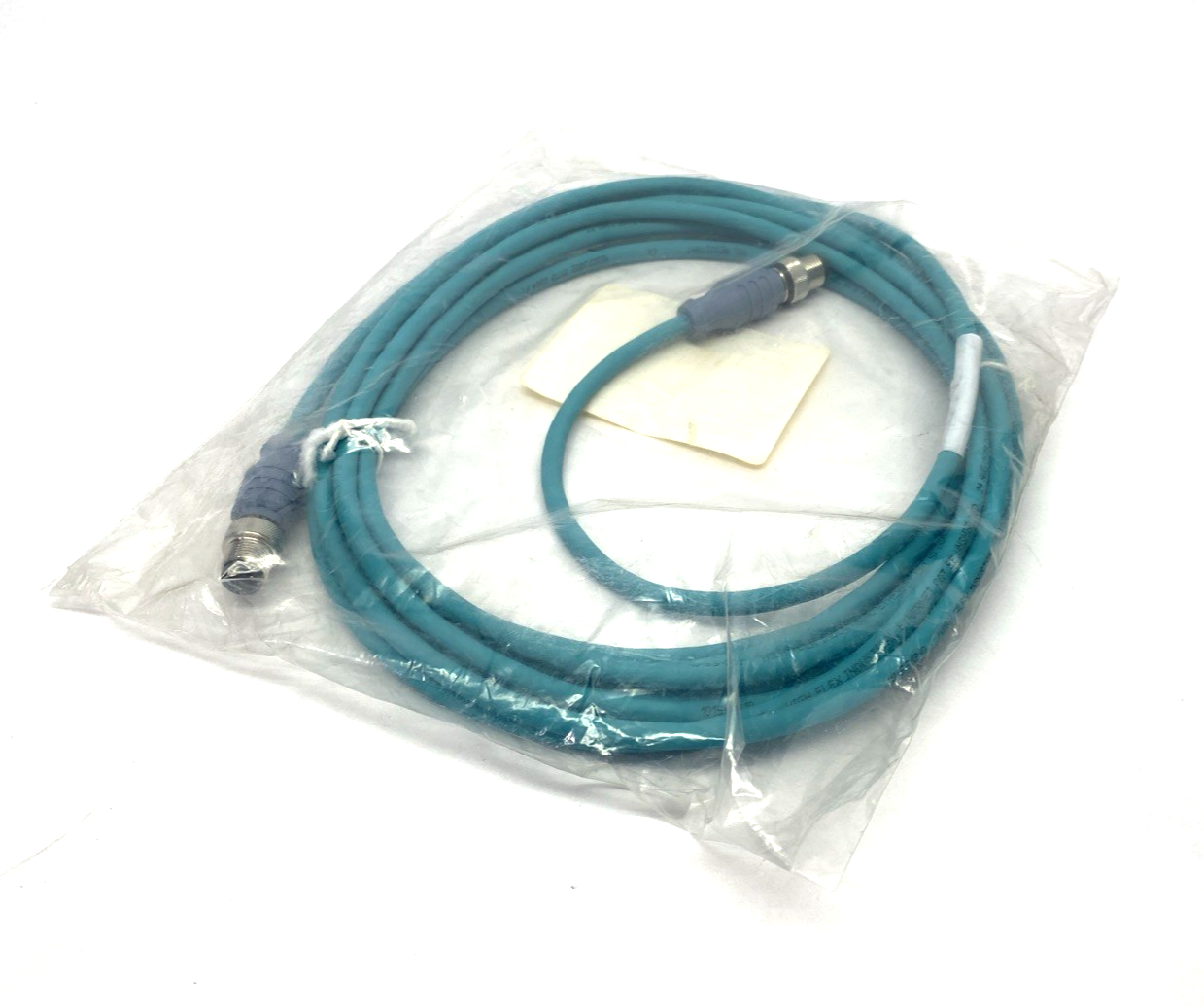 Turck RSCD RSCD 440-5M Industrial Ethernet Cable M12 Male 4-Pin 5m U-04465 - Maverick Industrial Sales
