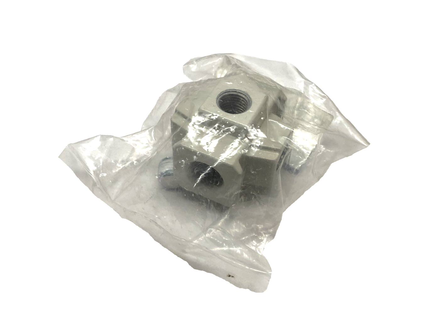 SMC Y34-N02-A Cross Spacer 1/4" NPT - Maverick Industrial Sales
