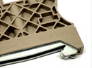 Weidmuller WEW 35/2 Terminal Block End Bracket, Dark Beige, 1061200000 LOT OF 15 - Maverick Industrial Sales