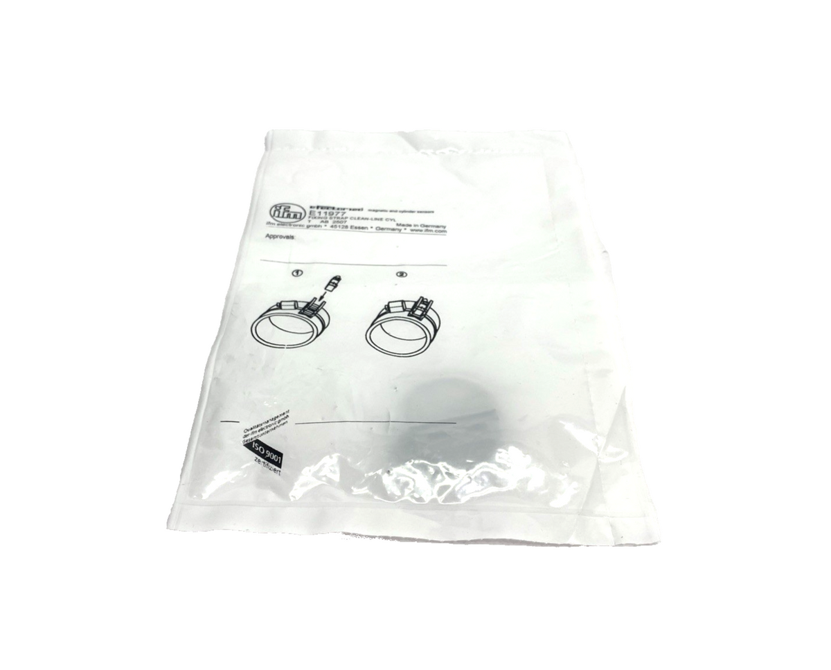ifm E11977 Fixing Strap For Smooth Body Cylinder FIXING STRAP CLEAN-LINE CYL 2PK - Maverick Industrial Sales