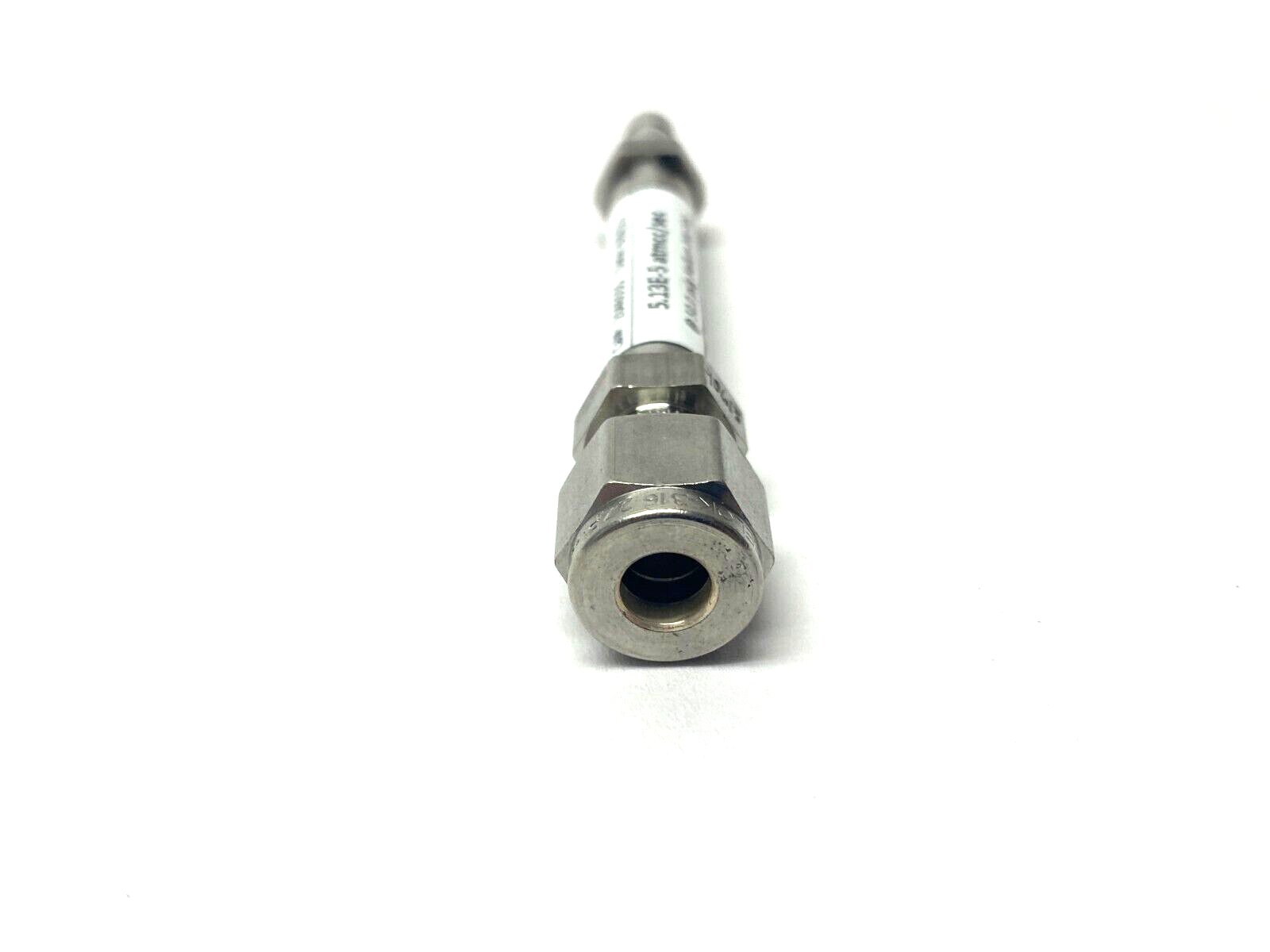Inficon SPC-2017-G1 Helium Leak Detection Vacuum Jet Nozzle 5.13E-5 atmcc/sec - Maverick Industrial Sales