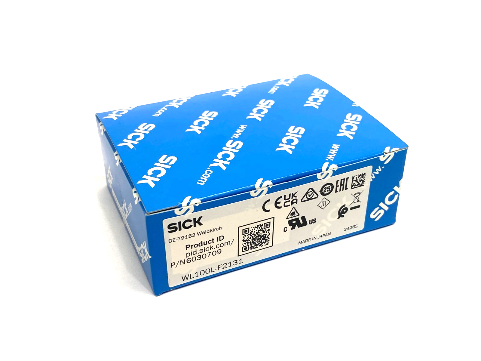 Sick WL100L-F2131 Photoelectric Retro-Reflective Sensor Kit, W100 Laser 6030709 - Maverick Industrial Sales