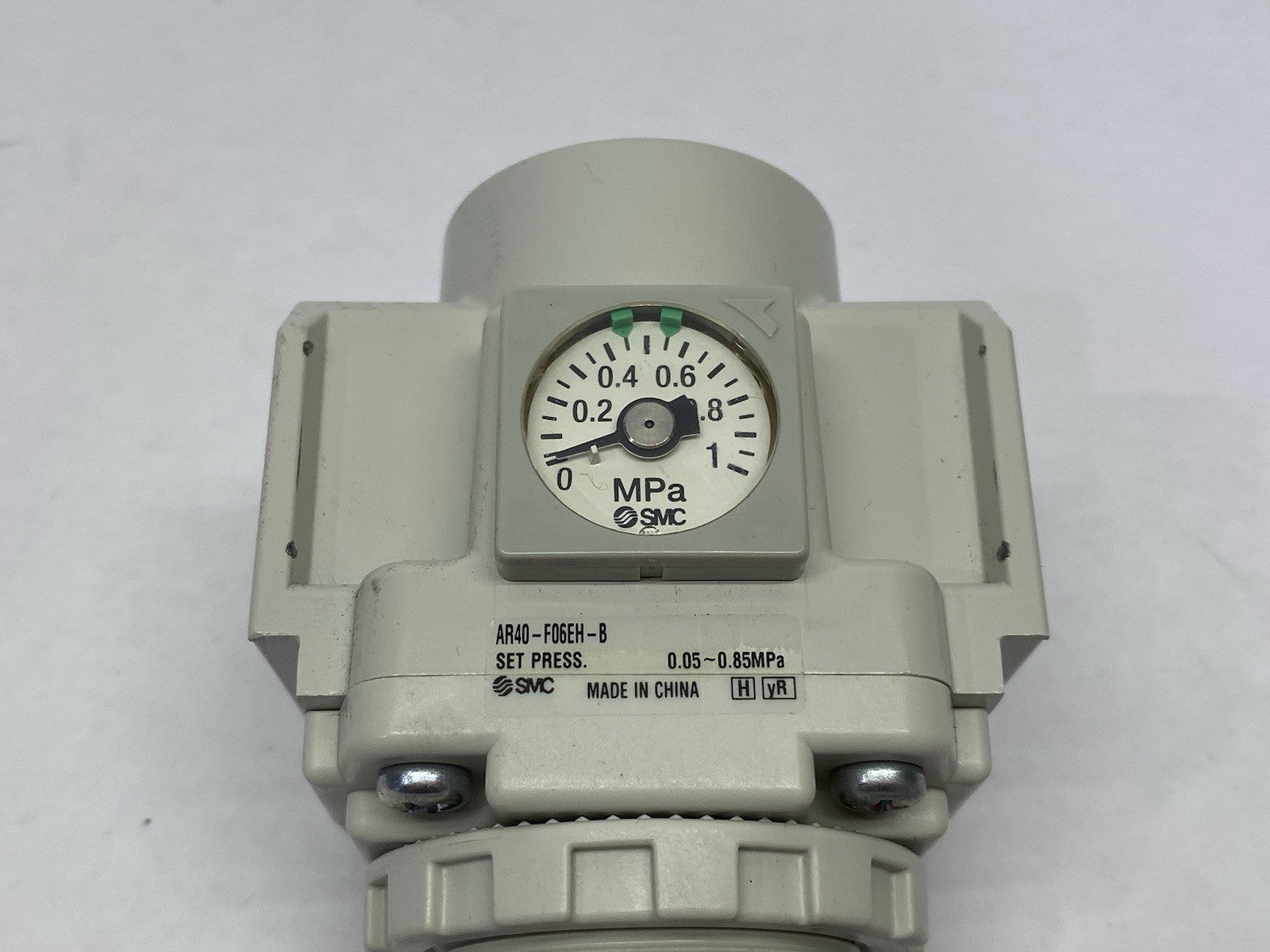 AR40-F06EH-B | SMC Modular Pressure Regulator 0.05~0.85MPa Set Press - Used - Maverick Industrial Sales