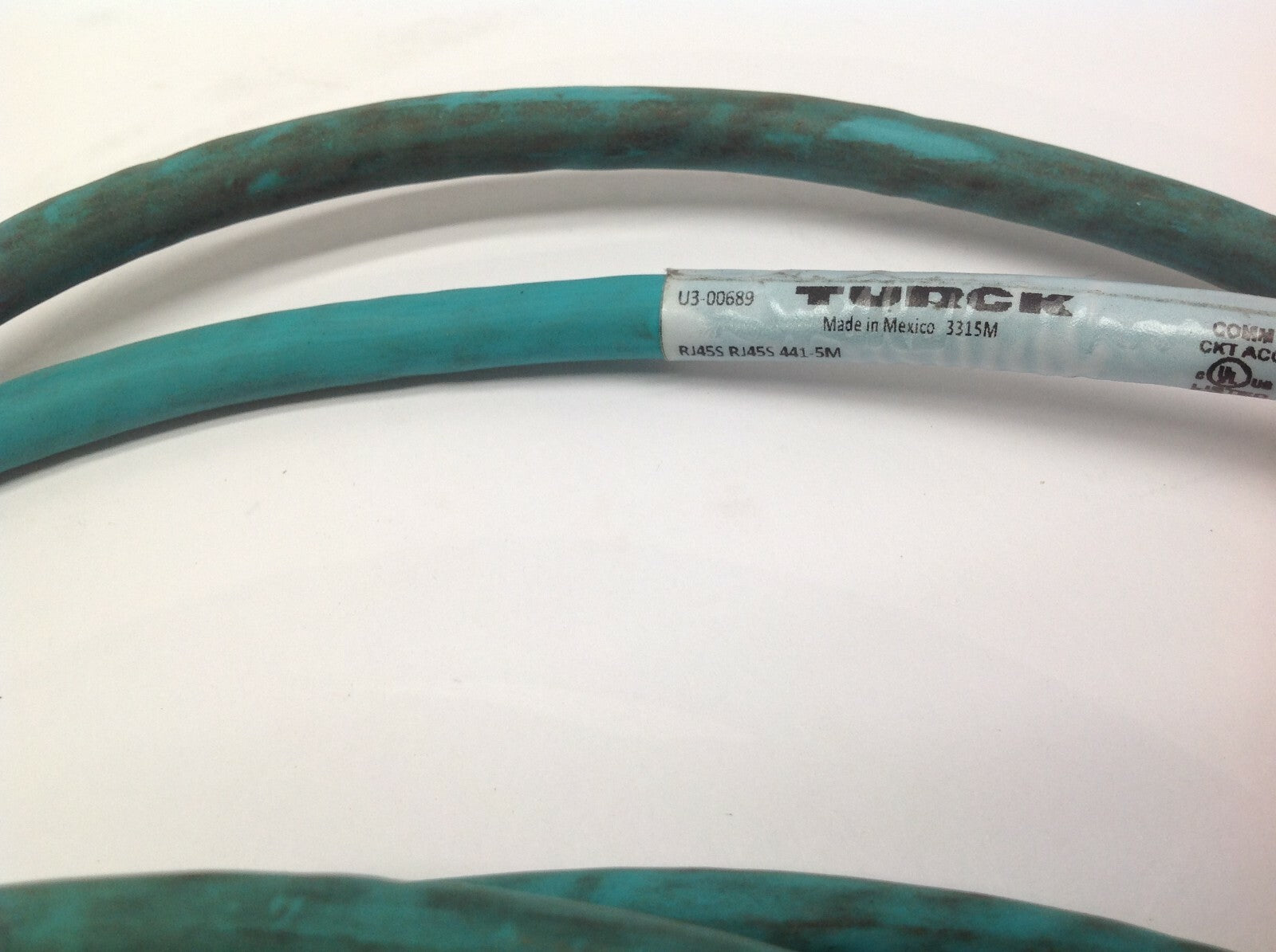 Turck RJ45S RJ45S 441-5M Ethernet Cord U3-00689 - Maverick Industrial Sales