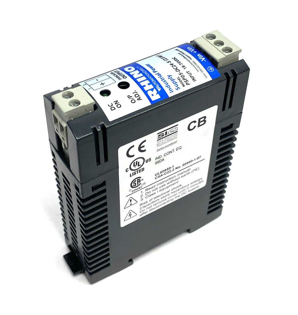 PSP05-DC24-5 | Automation Direct RHINO DC to DC Converter, Indus. Power Supply - Used - Maverick Industrial Sales