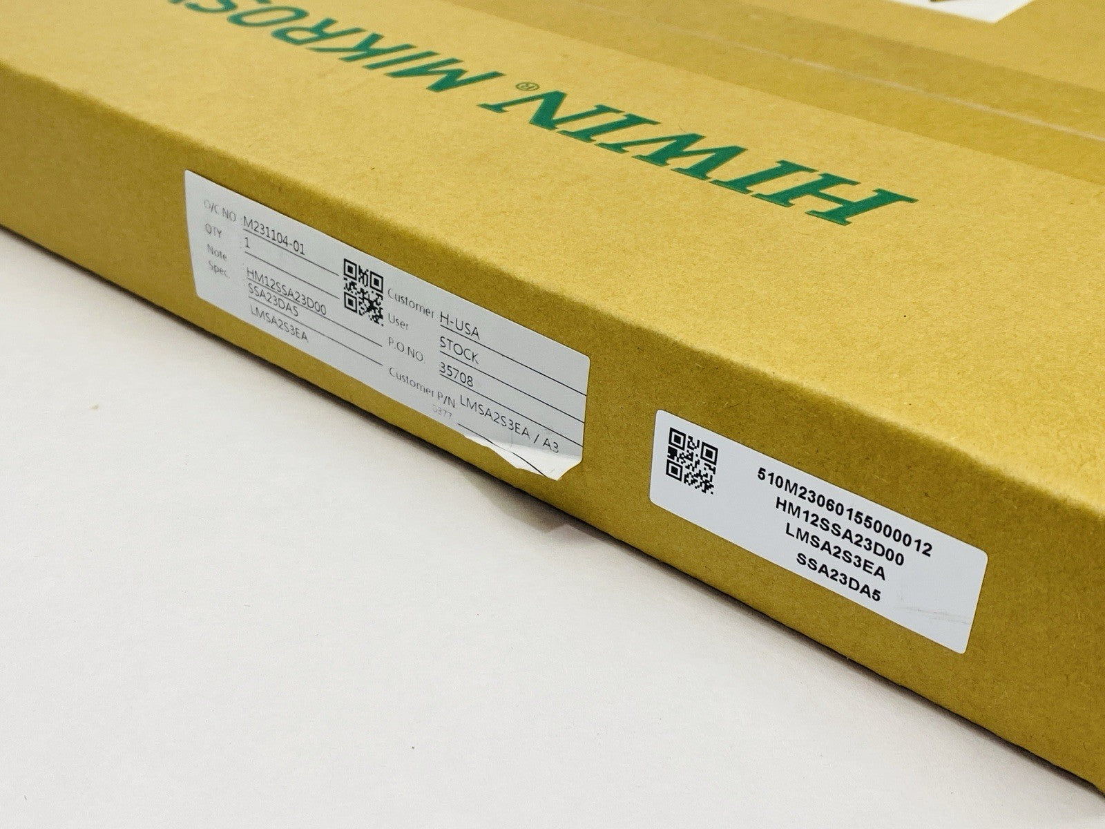 Hiwin LMSA2S3EA Stator 300mm SSA23DA5 - Maverick Industrial Sales