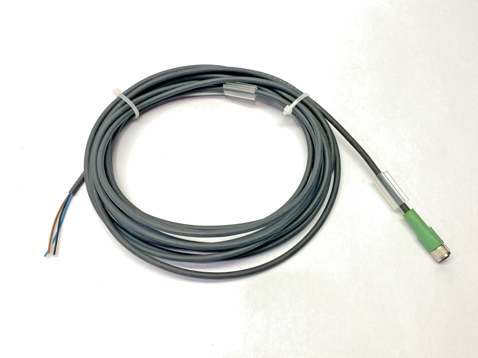 Phoenix Contact SAC-4P- 5,0-PUR/M 8FS Double-Ended Cordset M8 1681868 LOT OF 2 - Maverick Industrial Sales