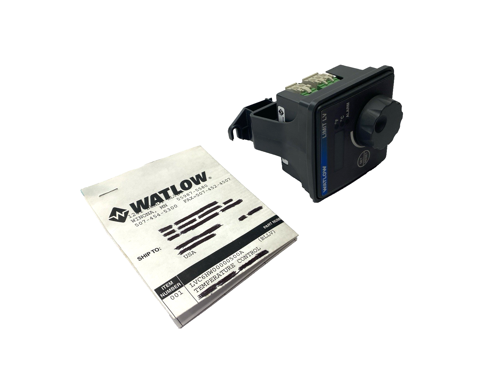 Watlow LVC6HW00000500A Temperature Limit Control 120VAC - Maverick Industrial Sales