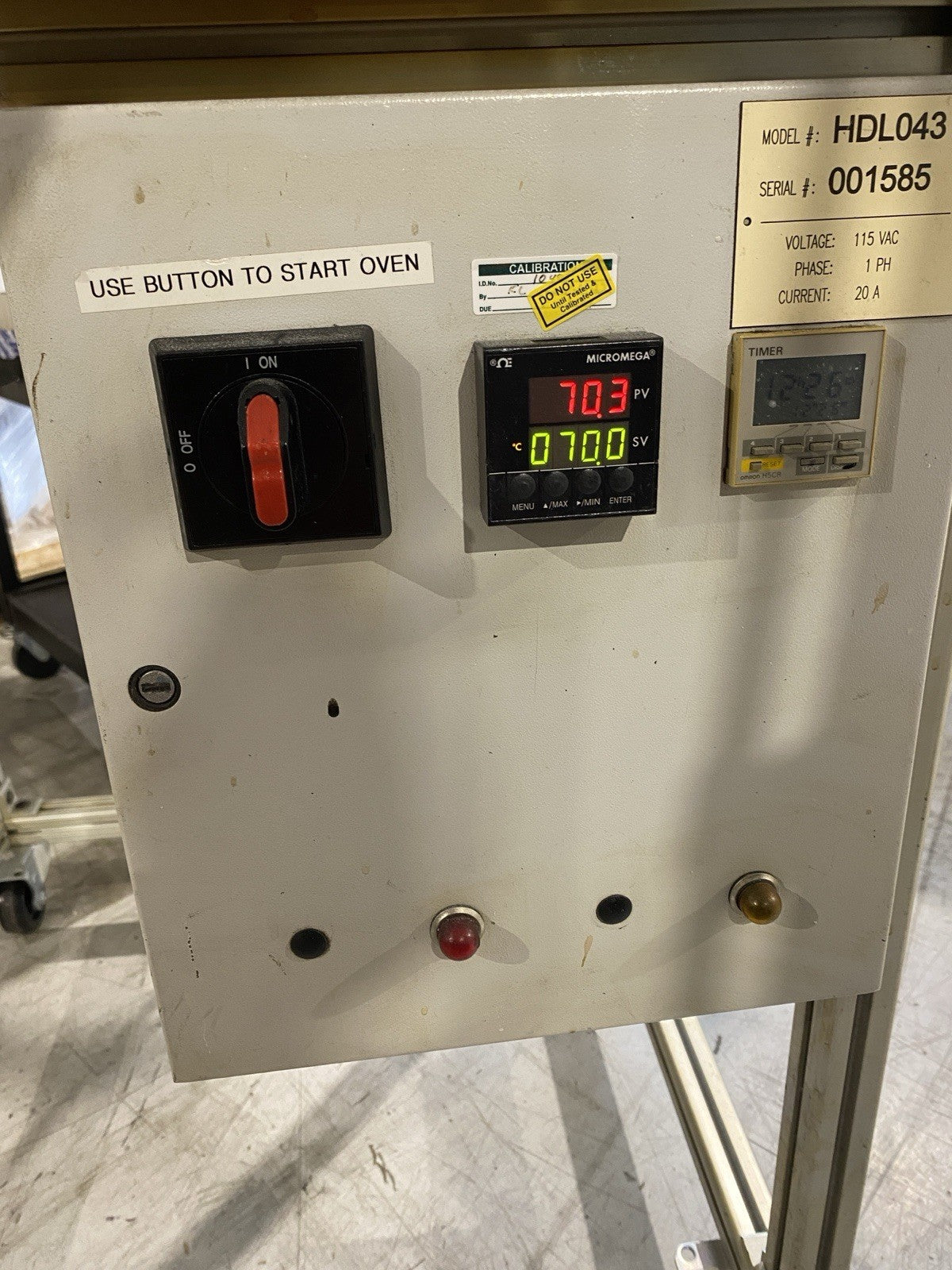 21-350 | Quincy Lab Inc 2110 Watt 115V 1Ph - Used - Maverick Industrial Sales