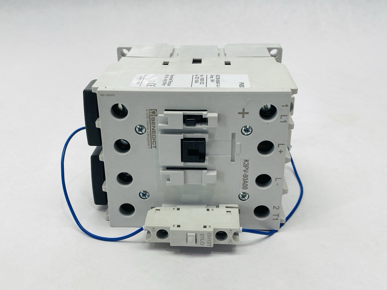 Benedict K3PV-80A00=24 Switching Contactor 24V Coil 80A 1000V - Maverick Industrial Sales