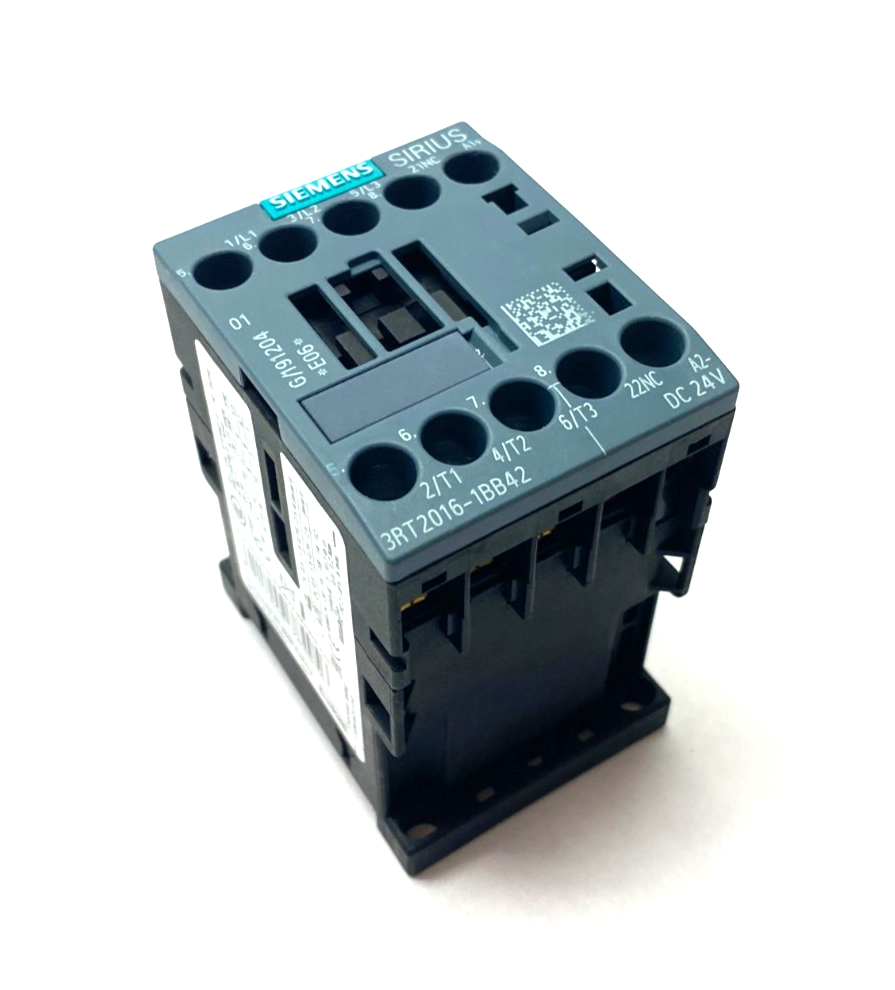 Siemens 3RT2016-1BB42 Sirius Power Contactor - Maverick Industrial Sales