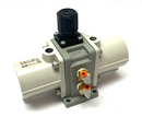 SMC VBA10A-T02GN-Z Pneumatic Pressure Booster Regulator 15~145psi Input - Maverick Industrial Sales