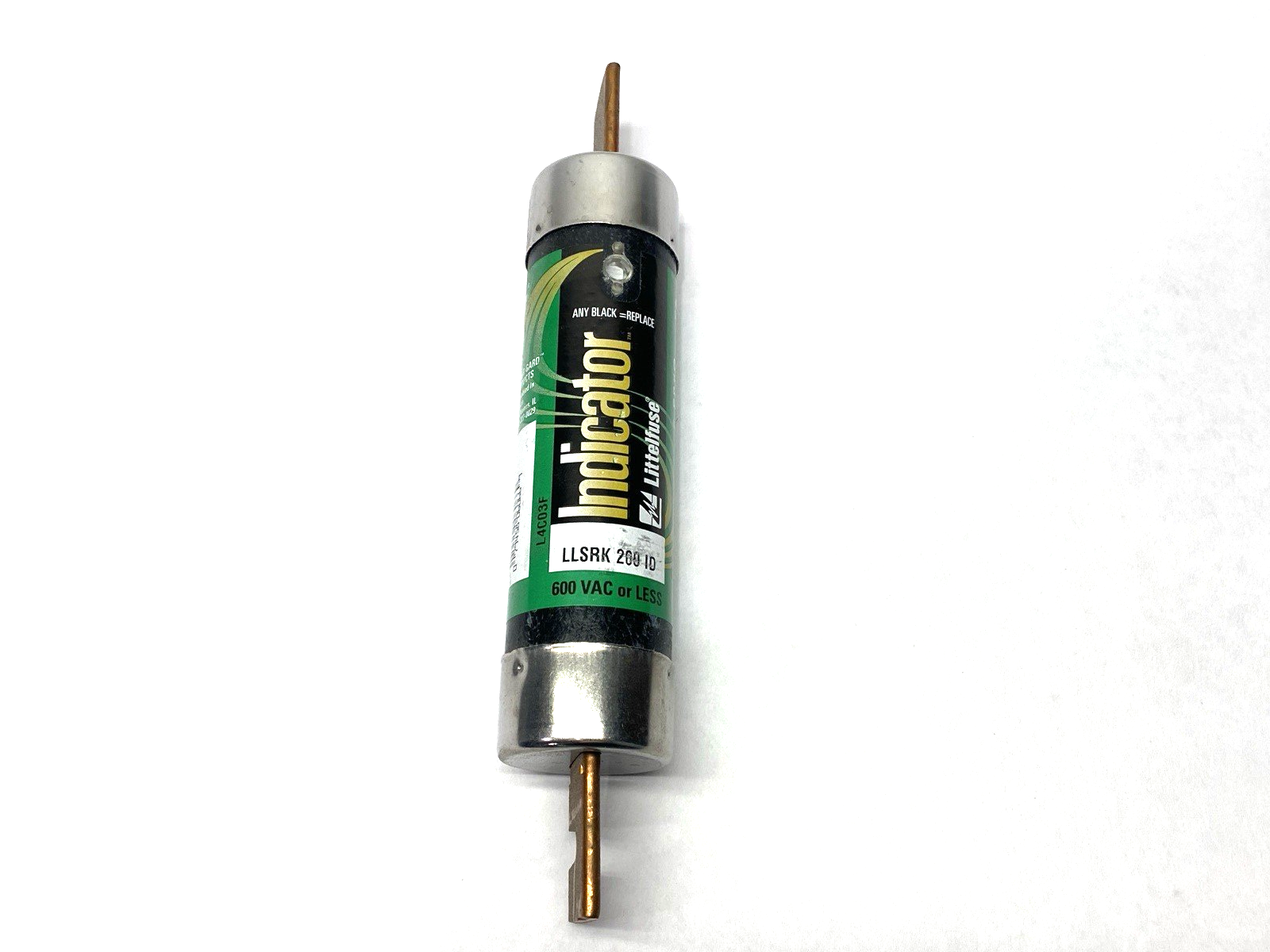 Littelfuse LLSRK200ID Indicator Time Delay Fuse Class RK1 600VAC 200A - Maverick Industrial Sales