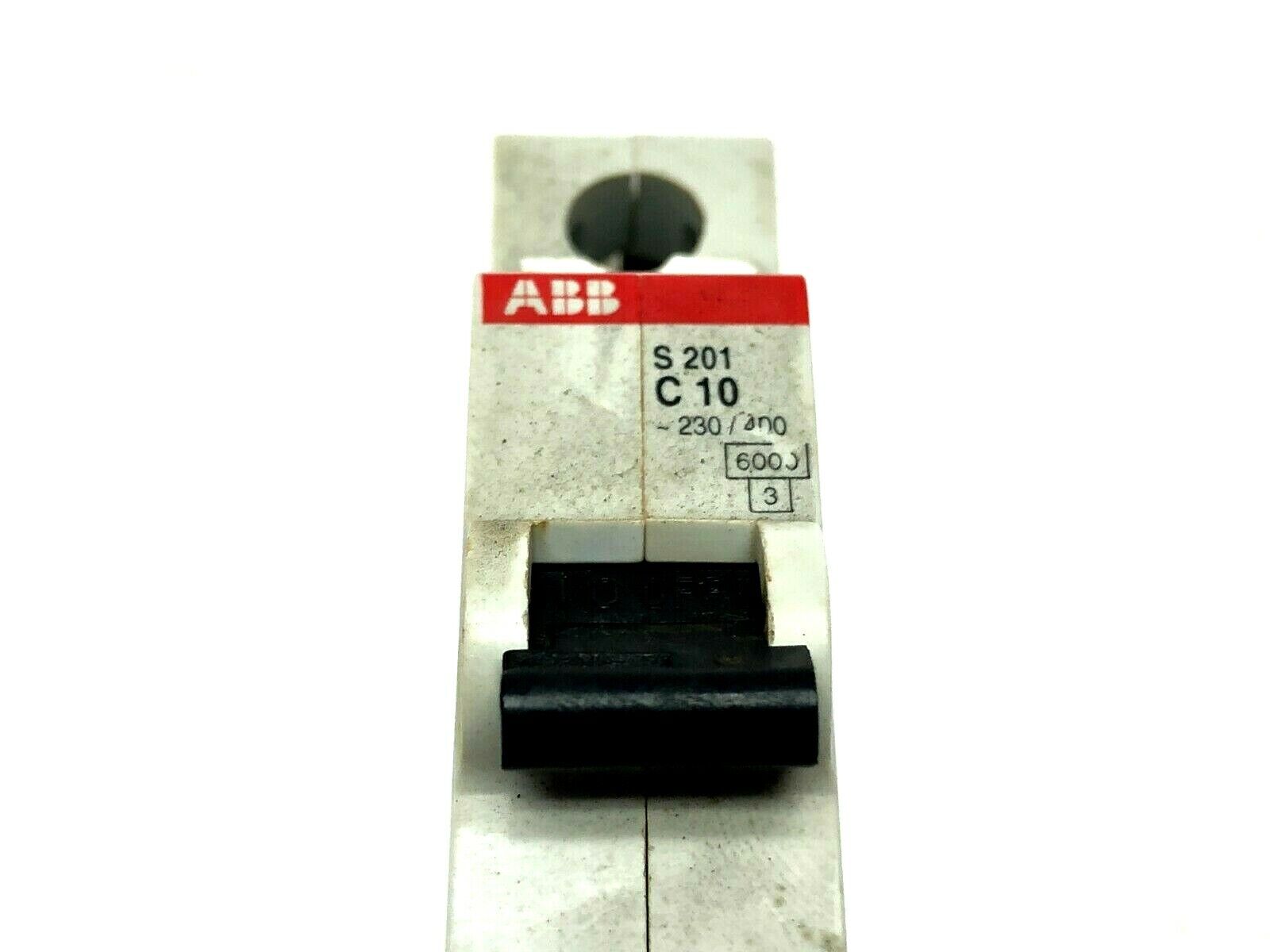 ABB S201-C10 Miniature Circuit Breaker 10A 1P - Maverick Industrial Sales