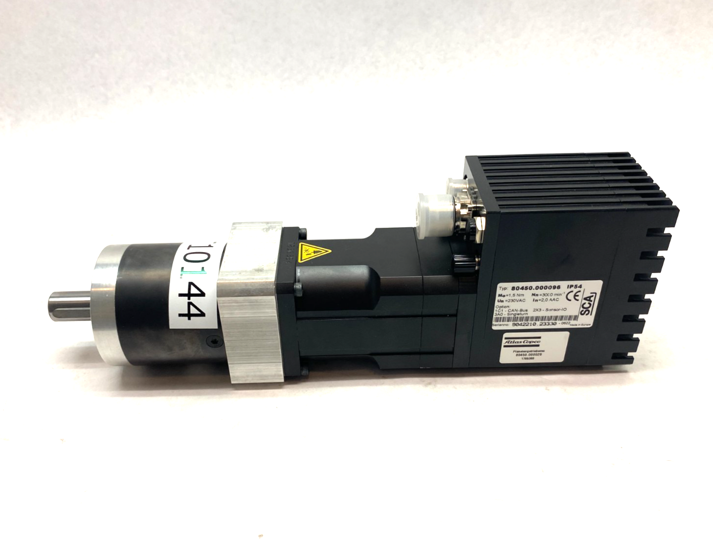 SCA Atlas Copco 80450.000029 Servo Motor Gear Drive Unit Assembly - Maverick Industrial Sales