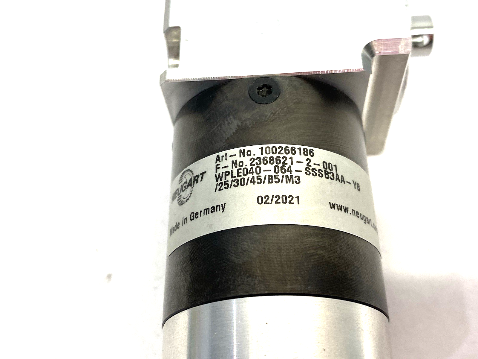 Neugart 100266186 Right Angle Gearbox WPLE040-064-SSSB3AA-Y8 - Maverick Industrial Sales