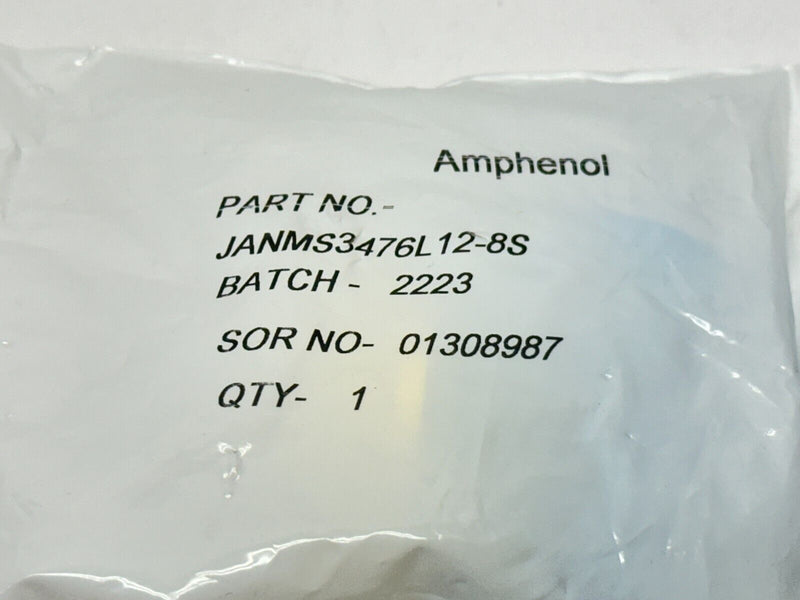 Amphenol Aerospace JANMS3476L12-8S Circular MIL Spec Connector 8-Position - Maverick Industrial Sales