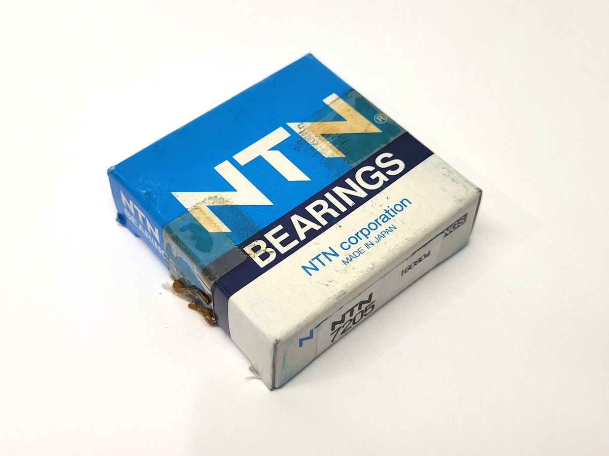 7205 | NTN Angular Contact Bearing - New - Maverick Industrial Sales