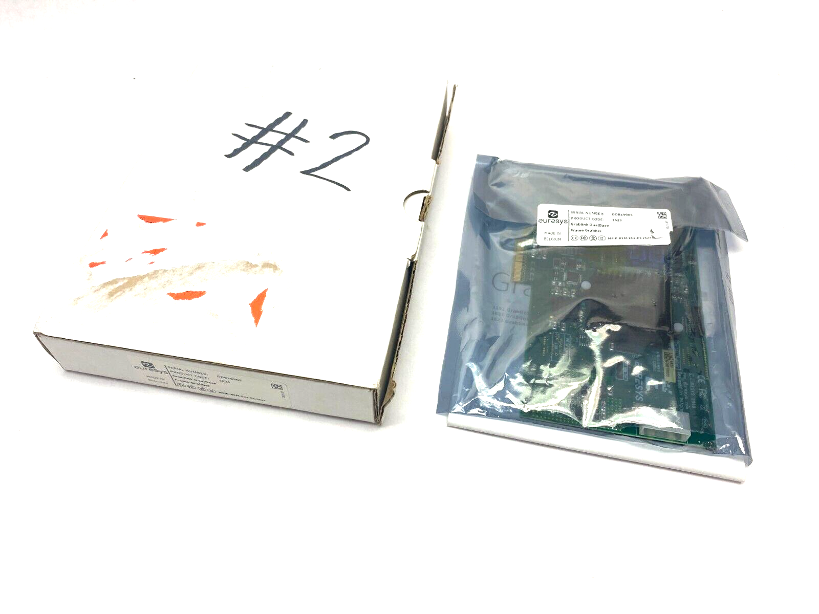 Euresys MSIP-REM-EUr-PC1623 Grablink Dualbase Frame Grabber PCI Card - Maverick Industrial Sales