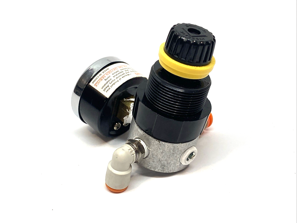 Monnier 101-3000-1 Pneumatic Regulator w/ Gauge - Maverick Industrial Sales