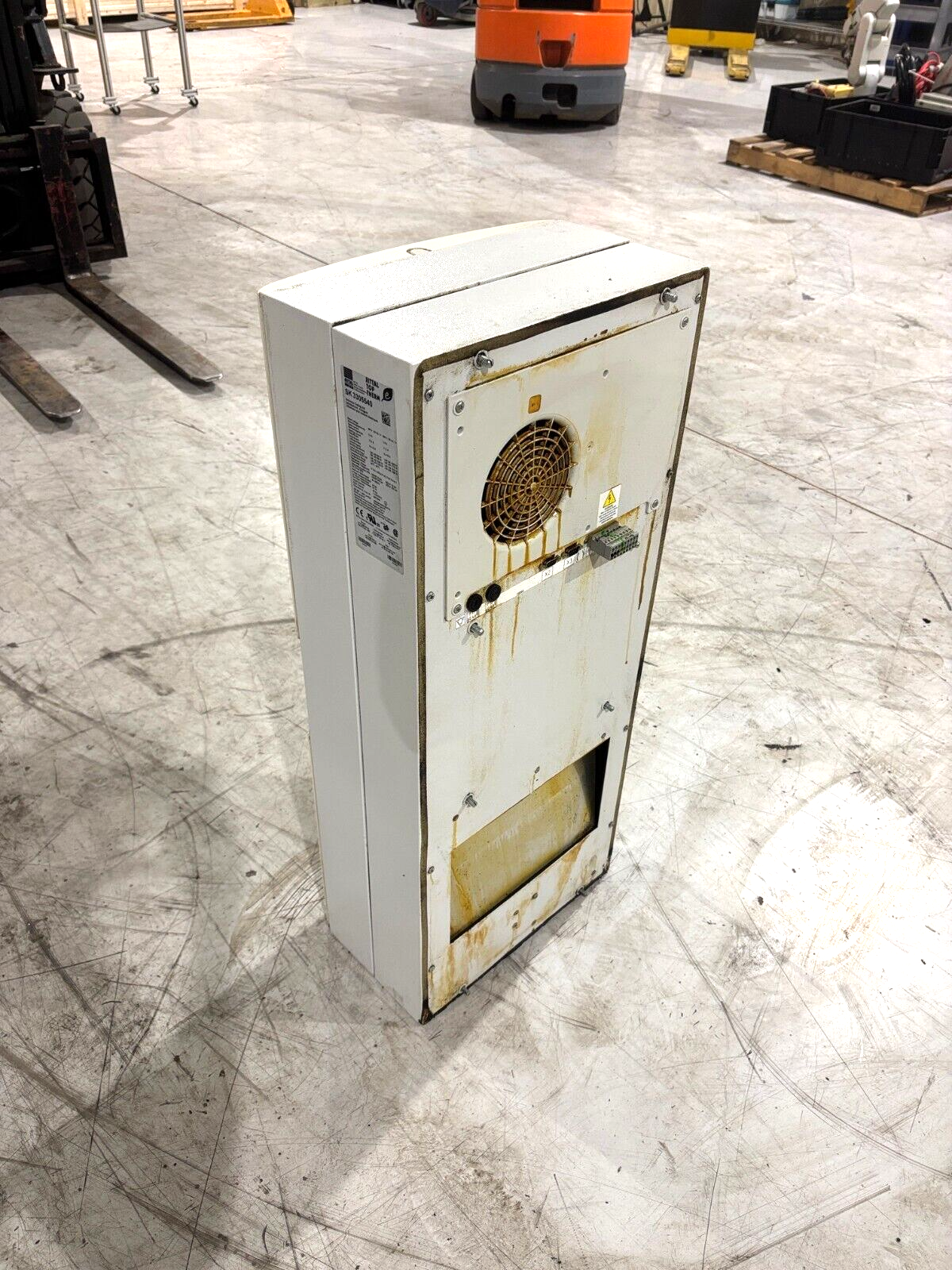 Rittal SK 3305540 Enclosure Cooling Unit, Top Therm Wall-Mounted Cabinet AC - Maverick Industrial Sales